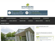 Tablet Screenshot of myerberg.org